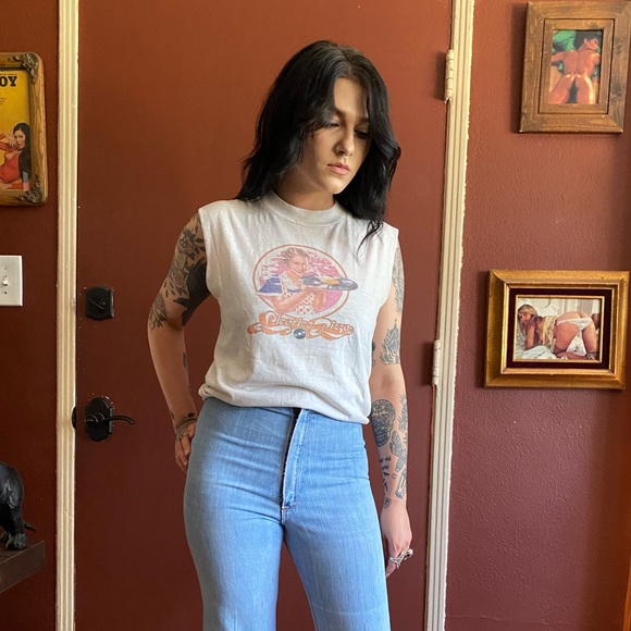 SOLD! Vintage Super Rare CA Licorice records tee!! - Picture 1 of 4